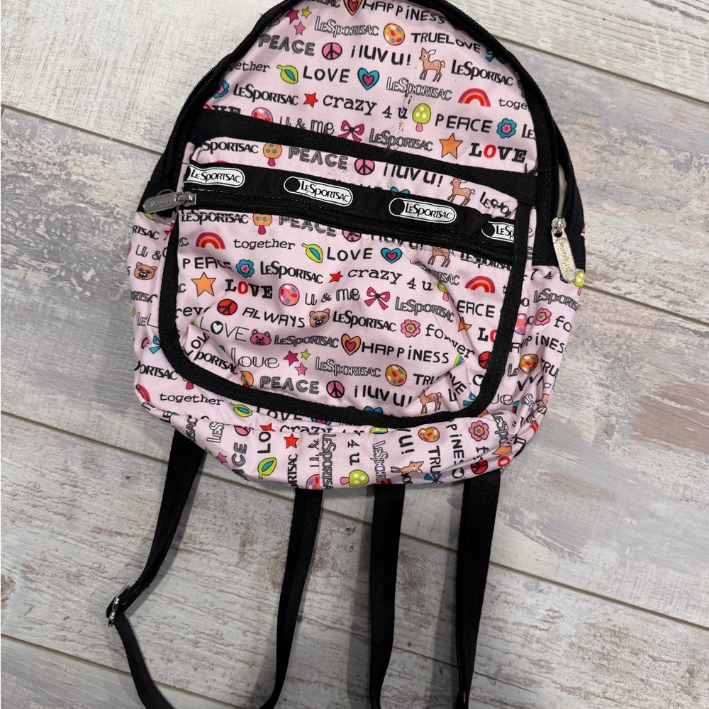 LeSportsac Multicolor Graphic Mini Backpack
